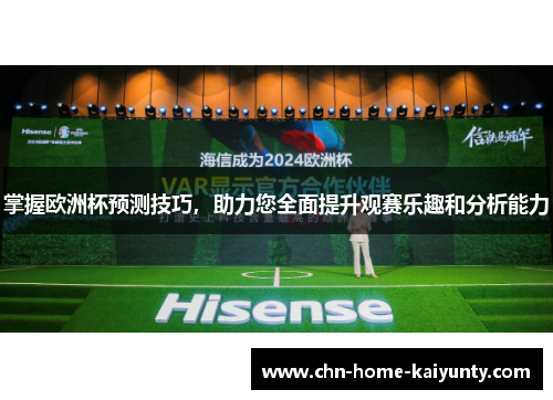 掌握欧洲杯预测技巧，助力您全面提升观赛乐趣和分析能力